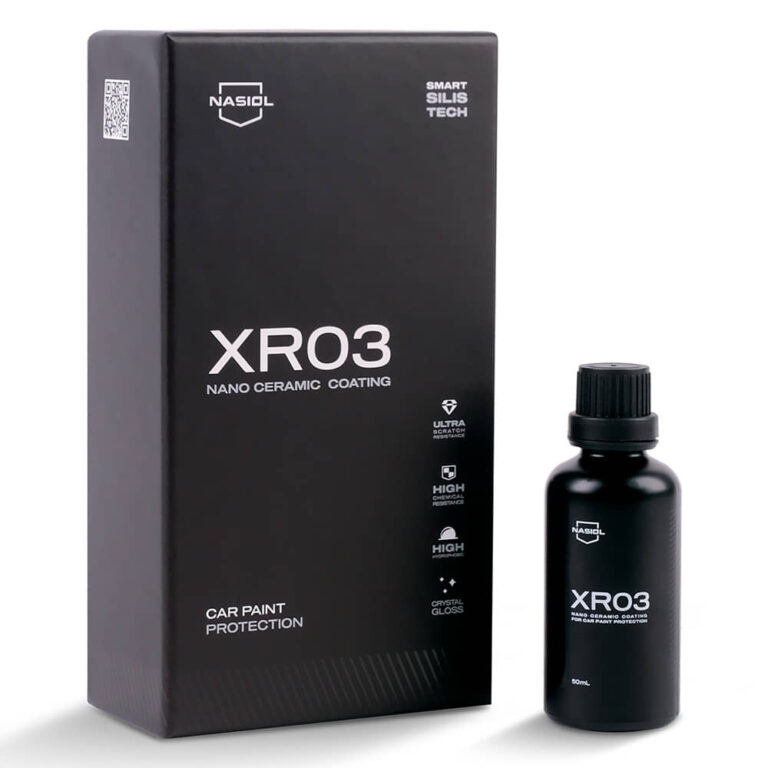 Nasiol XR03 Nano Ceramic Coating Box Kit 50ml CrazyDetailer