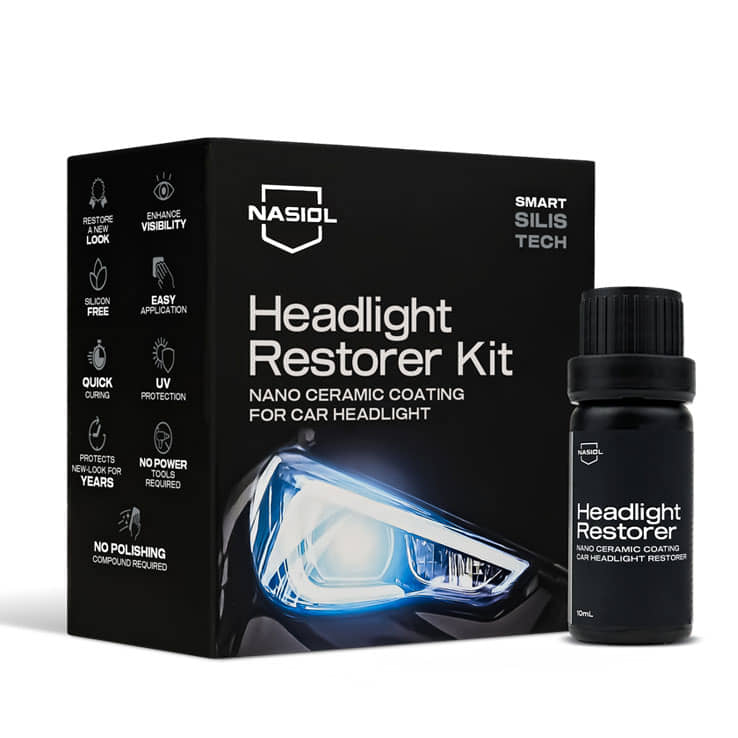 Nasiol Headlight Restorer Kit (3yr)